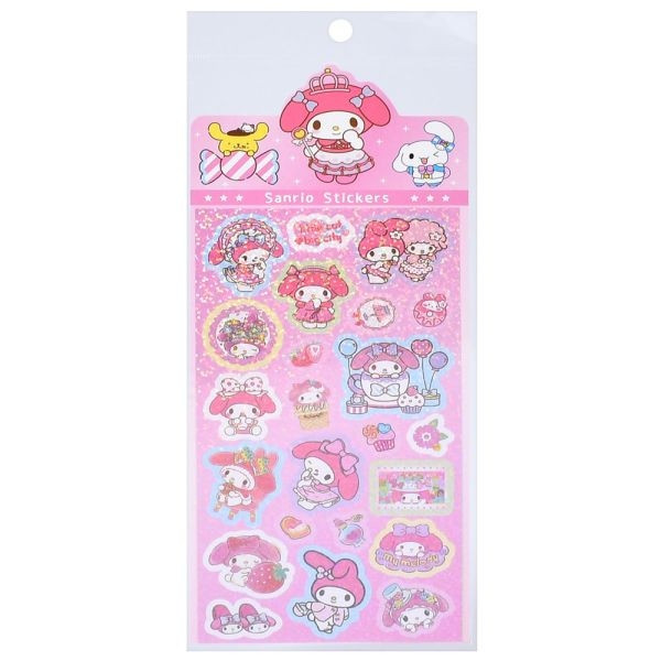 Декоративные наклейки "Sanrio Stickers" SZ240906-11 с блестками Декоративные наклейки "Sanrio Stickers" SZ240906-11 с блестками