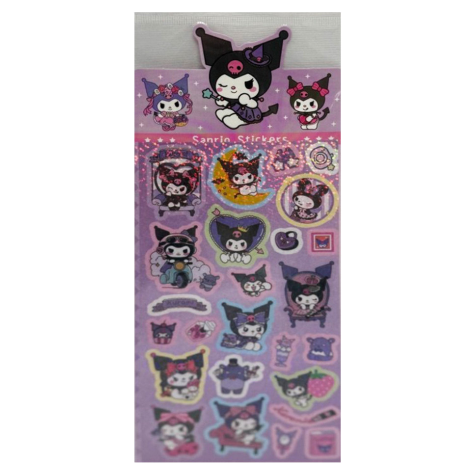 Декоративные наклейки "Sanrio Stickers" SZ240906-12 с блестками Декоративные наклейки "Sanrio Stickers" SZ240906-12 с блестками