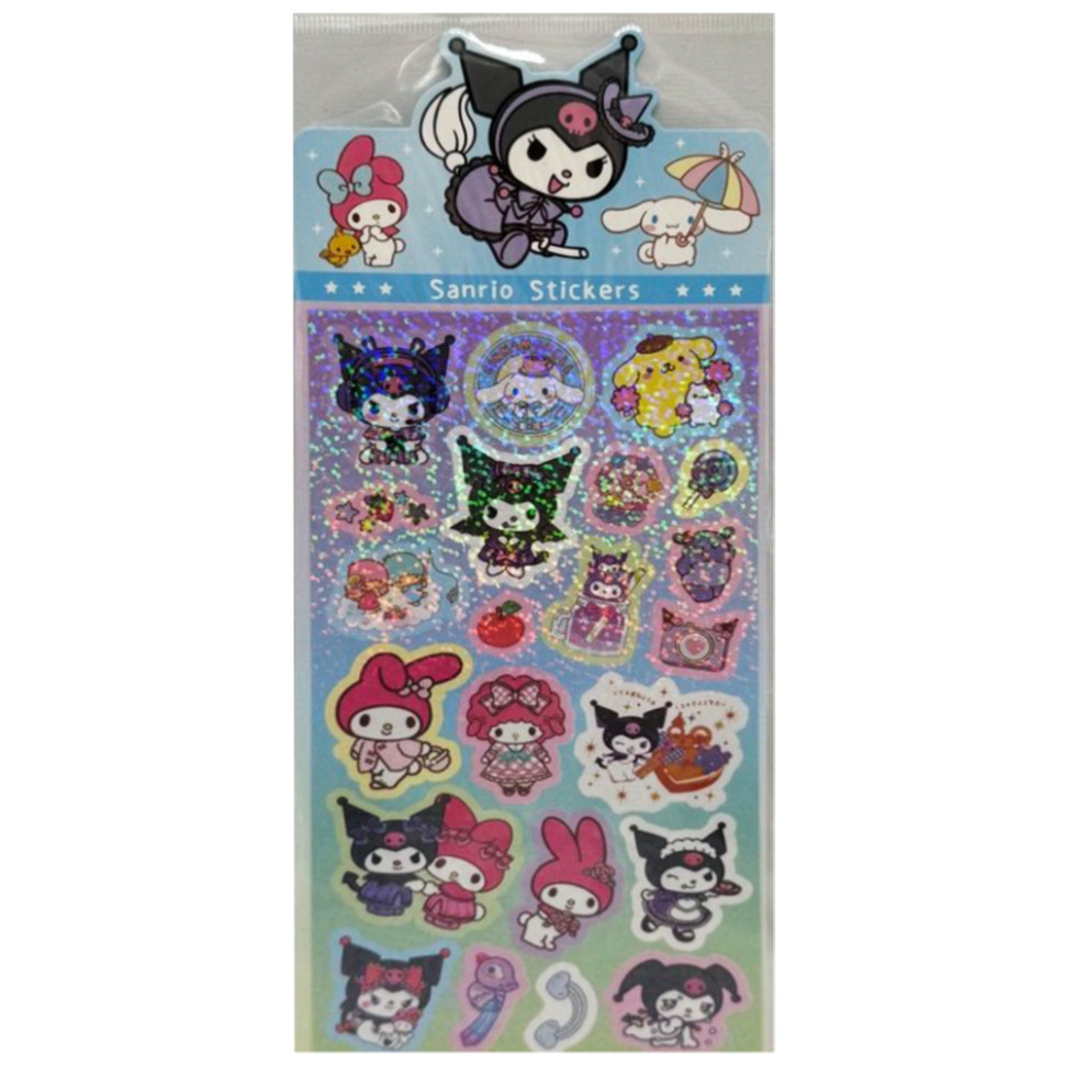 Декоративные наклейки "Sanrio Stickers" SZ240906-14 с блёстками Декоративные наклейки "Sanrio Stickers" SZ240906-14 с блёстками