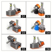 Лампа LED D3S-D30 110W 10000Lm 3570-chip DC12V 6000K IP68 NEW. Зображення №3