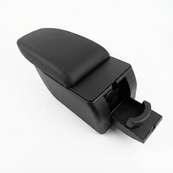 Підлокітник - Універсальний Чорний 15см / 4 USB+1 Type-C Висувний/ Підсклянник "Milex" PS-U10005. Зображення №2 Підлокітник - Універсальний Чорний 15см / 4 USB+1 Type-C Висувний/ Підсклянник "Milex" PS-U10005. Зображення №2