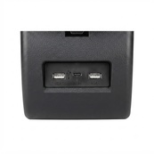 Підлокітник - Універсальний Чорний 15см / 4 USB+1 Type-C Висувний/ Підсклянник "Milex" PS-U10005. Зображення №5 Підлокітник - Універсальний Чорний 15см / 4 USB+1 Type-C Висувний/ Підсклянник "Milex" PS-U10005. Зображення №5