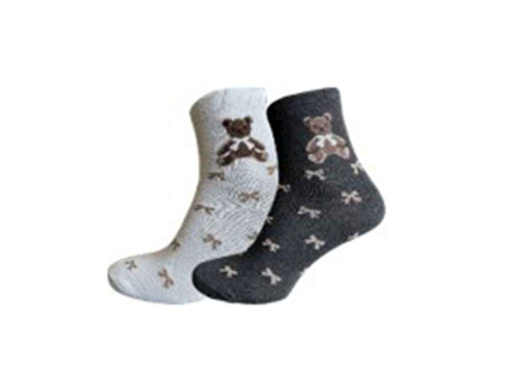 Носки жен. медвежонок с бантами арт.32152 р.23-25 (36-40) 10пар ТМ MARCA Носки жен. медвежонок с бантами арт.32152 р.23-25 (36-40) 10пар ТМ MARCA