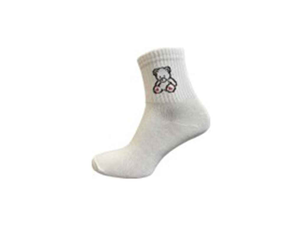 Носки жен. Медведь с сердцами белый арт.32309 р.23-25 (36-40) 10пар ТМ MARCA Носки жен. Медведь с сердцами белый арт.32309 р.23-25 (36-40) 10пар ТМ MARCA