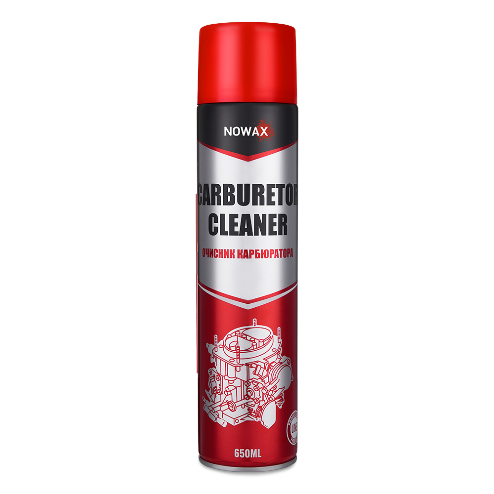 Очиститель карбюратора спрей 650ml "Nowax" NX65100 Очиститель карбюратора спрей 650ml "Nowax" NX65100