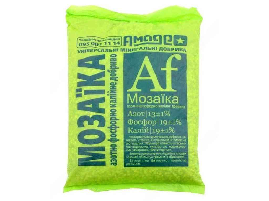 Мозаика (азот-калий-фосфор) 4,5л 2кг ТМ АМАДЕО Мозаика (азот-калий-фосфор) 4,5л 2кг ТМ АМАДЕО