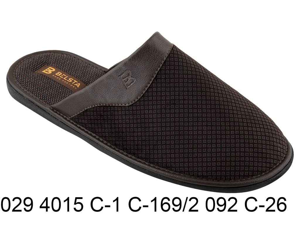 Тапки р.42 комнатные муж. арт.029 4015 С-1 С-169 092 С-26 ТМ BELSTA Тапки р.42 комнатные муж. арт.029 4015 С-1 С-169 092 С-26 ТМ BELSTA