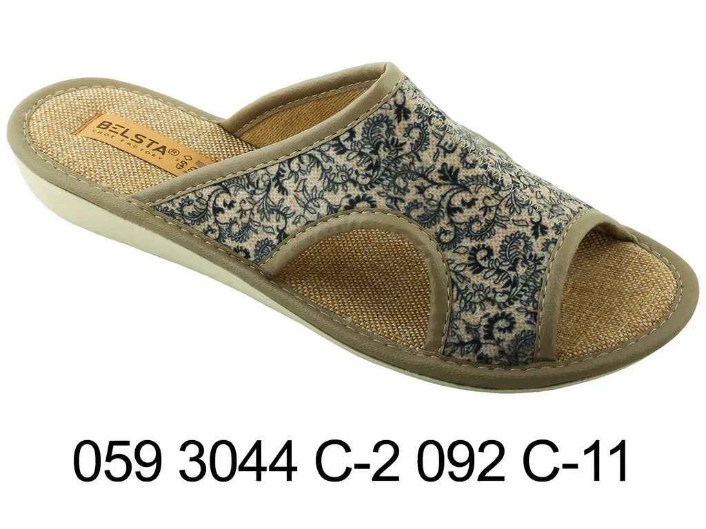 Тапочки р.37 комнатные жен. арт.059 3044 С-2 092 С-11 ТМ BELSTA Тапочки р.37 комнатные жен. арт.059 3044 С-2 092 С-11 ТМ BELSTA