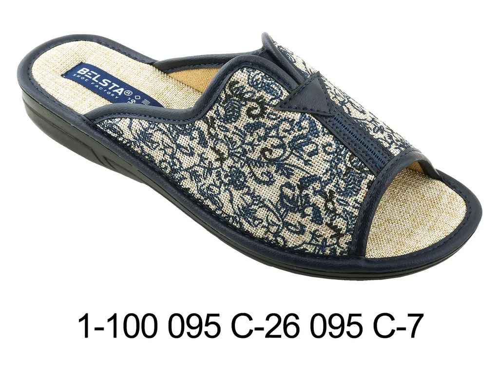 Капцы р.37 комнатные жен. арт.1-100 095 C-26 095 C-7 ТМ BELSTA Капцы р.37 комнатные жен. арт.1-100 095 C-26 095 C-7 ТМ BELSTA