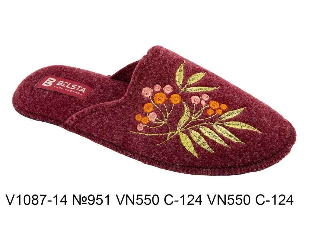 Тапки р.37 комнатные жен. арт.V1087-14 №951 VN550 С-124 VN550 С-124 ТМ BELSTA Тапки р.37 комнатные жен. арт.V1087-14 №951 VN550 С-124 VN550 С-124 ТМ BELSTA