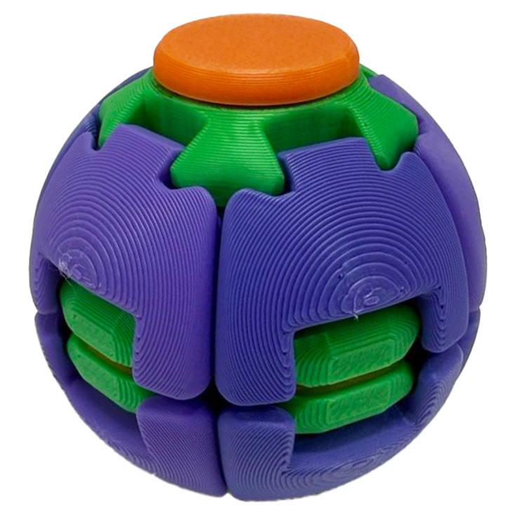 Дитячий антистрес "Spiner-Ball" SPIN-BALL-6(Violet-Green) розмір 5,5 см Дитячий антистрес "Spiner-Ball" SPIN-BALL-6(Violet-Green) розмір 5,5 см