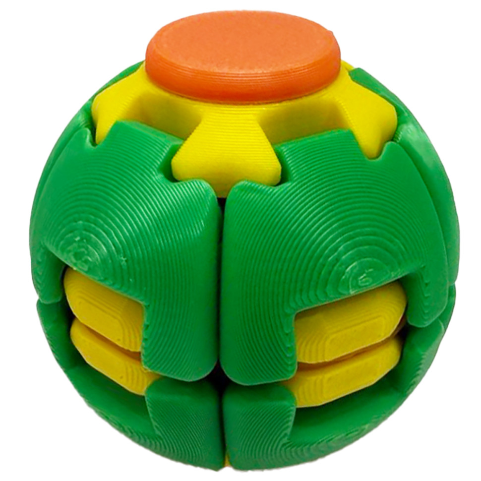 Дитячий антистрес "Spiner-Ball" SPIN-BALL-6(Green-Yellow) розмір 5,5 см Дитячий антистрес "Spiner-Ball" SPIN-BALL-6(Green-Yellow) розмір 5,5 см