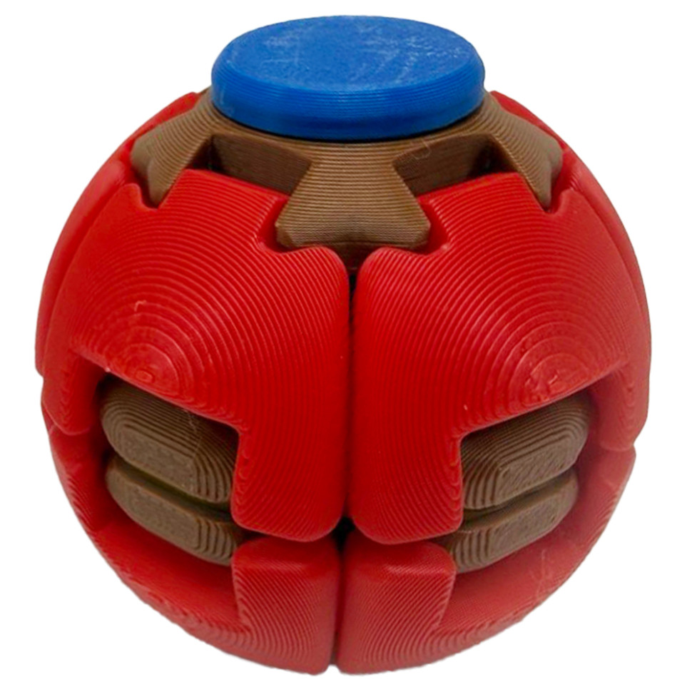 Дитячий антистрес "Spiner-Ball" SPIN-BALL-6(Red) розмір 5,5 см Дитячий антистрес "Spiner-Ball" SPIN-BALL-6(Red) розмір 5,5 см