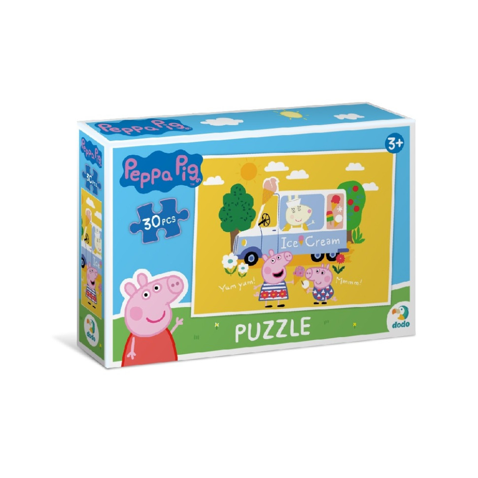 Дитячий пазл "Peppa Pig: Морозиво" 200300, 30 елементів Дитячий пазл "Peppa Pig: Морозиво" 200300, 30 елементів