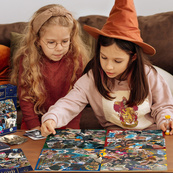 Детская настольная игра "Find it: Harry Potter" 200585 4 двусторонних поля 80 игровых карточек 2-6 игроков. Изображение №6