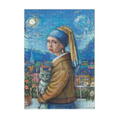 Пазл "Art: Девушка с жемчужной сережкой" 300680, 500 элементов. Изображение №2 Пазл "Art: Девушка с жемчужной сережкой" 300680, 500 элементов. Изображение №2