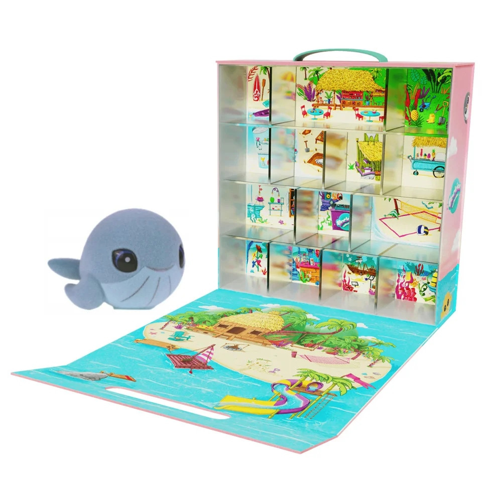Игровой коллекционный набор Тропический остров Flockies FLO0415 домик, эксклюзивная фигурка Игровой коллекционный набор Тропический остров Flockies FLO0415 домик, эксклюзивная фигурка