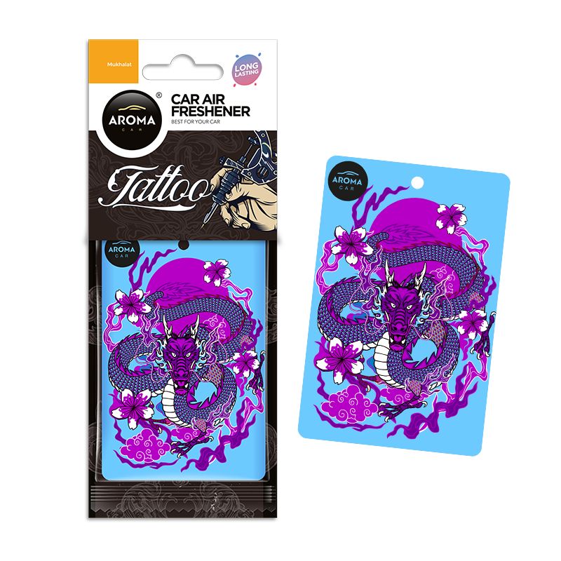 Освежитель сухой лист - "Aroma" Car Cellulose - TATTOO- Mukhalat 12625 Освежитель сухой лист - "Aroma" Car Cellulose - TATTOO- Mukhalat 12625
