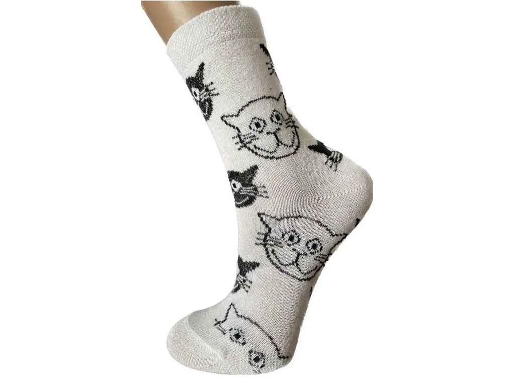 Носки 10пар белый с черным для девочки арт.34103 р.20-22 (32-34) ТМ SMILE KIDS Носки 10пар белый с черным для девочки арт.34103 р.20-22 (32-34) ТМ SMILE KIDS