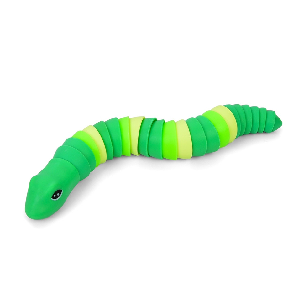 Детская антистрессовая игрушка "Змейка" 60-KKS(Green) размер 23 см Детская антистрессовая игрушка "Змейка" 60-KKS(Green) размер 23 см