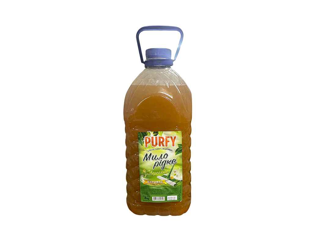Мило рідке 4л Natural ТМ PURFY Мило рідке 4л Natural ТМ PURFY