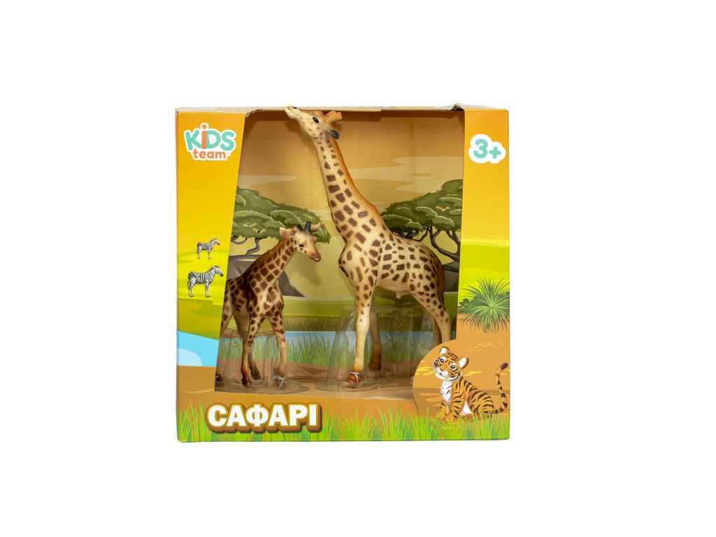Набор животных в ассортименте Сафари Q9899-L30 ТМ KIDS TEAM ANIMALS Набор животных в ассортименте Сафари Q9899-L30 ТМ KIDS TEAM ANIMALS