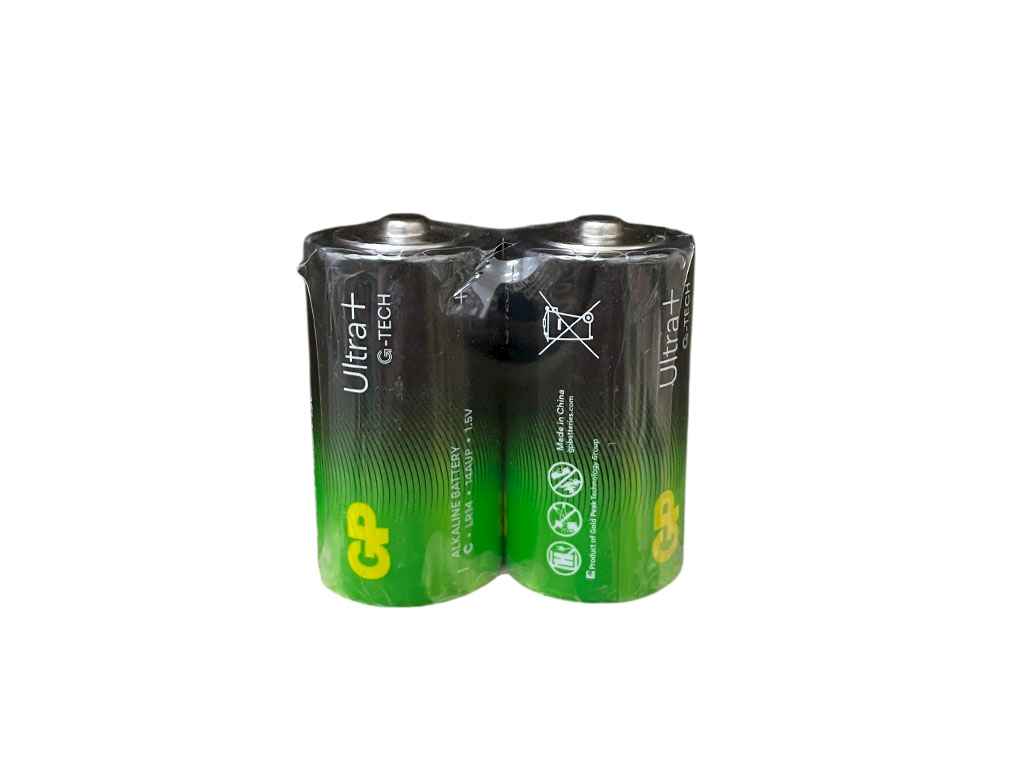 Батарейка щелочная LR14/C Ultra Plus Alkaline 14AUP21-S2 2шт (спайка) ТМ GP Батарейка щелочная LR14/C Ultra Plus Alkaline 14AUP21-S2 2шт (спайка) ТМ GP