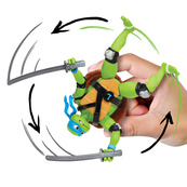 Игровая фигурка Лео TMNT 83829 серии "Черепашки-Ниндзя. Панцирный вихрь". Изображение №3 Игровая фигурка Лео TMNT 83829 серии "Черепашки-Ниндзя. Панцирный вихрь". Изображение №3