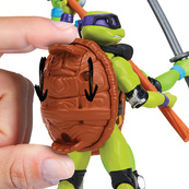 Ігрова фігурка Дон TMNT 83830 серії "Черепашки-Ніндзя. Панцирний вихор". Зображення №4 Ігрова фігурка Дон TMNT 83830 серії "Черепашки-Ніндзя. Панцирний вихор". Зображення №4