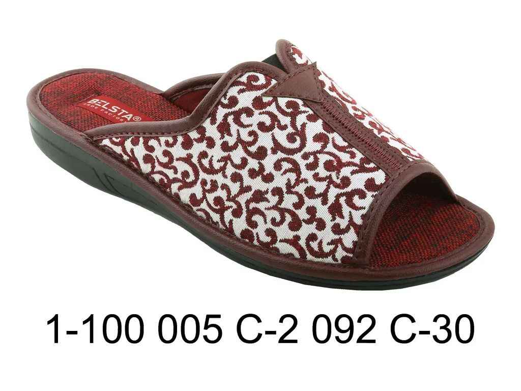 Тапочки р.38 комнатные жен. арт.1-100 005 С-2 092 С-30 ТМ BELSTA Тапочки р.38 комнатные жен. арт.1-100 005 С-2 092 С-30 ТМ BELSTA
