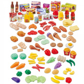 Детский набор продуктов "Food play set" XG120-1, 120 элементов. Изображение №2 Детский набор продуктов "Food play set" XG120-1, 120 элементов. Изображение №2