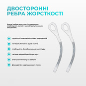 Бандаж ортопедический для коленного сустава с ребрами жесткости и силиконовой вставкой EF-0079-L. Изображение №3
