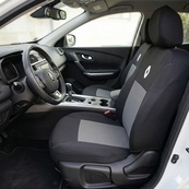 Чохли мод.Renault Kangoo II 2008-2013 (1+1) Сірі "АвтоСвіт" 2 підгол.. Зображення №3