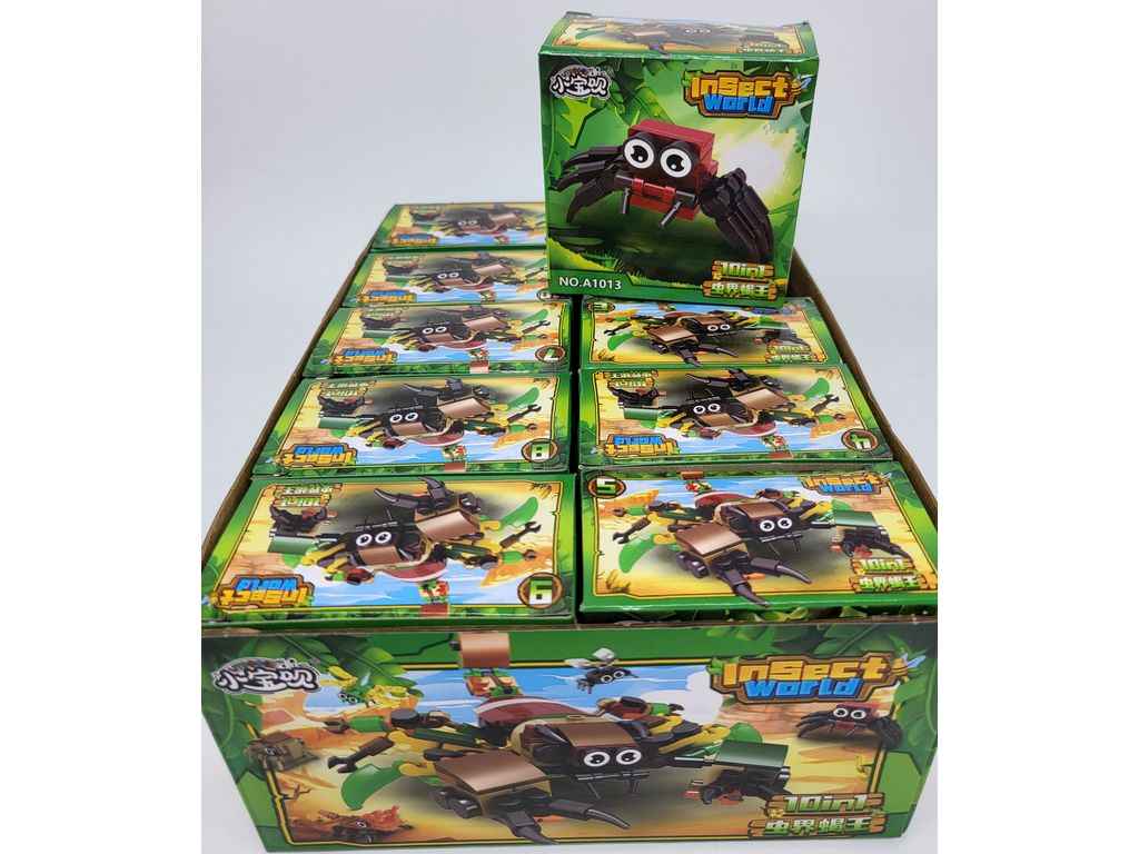 Конструктор Insect world микс SD33303 ТМ КИТАЙ Конструктор Insect world микс SD33303 ТМ КИТАЙ