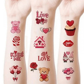 Набор временных тату "Цветные мини №2" color-tattoo-mini-set-2-30-F30, 30 штук, размер 9,5 х 9,5 см. Изображение №3 Набор временных тату "Цветные мини №2" color-tattoo-mini-set-2-30-F30, 30 штук, размер 9,5 х 9,5 см. Изображение №3