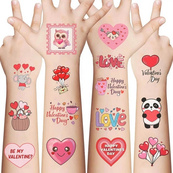 Набір тимчасових тату «Кохання №3» Love-tattoo-mini-set-2-10, 10 штук, розмір 12 х 7 см. Зображення №4 Набір тимчасових тату «Кохання №3» Love-tattoo-mini-set-2-10, 10 штук, розмір 12 х 7 см. Зображення №4