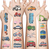 Набір тимчасових тату "Транспорт №1" transport-tattoo-1-10, 10 штук, розмір 12 х 7 см. Зображення №3 Набір тимчасових тату "Транспорт №1" transport-tattoo-1-10, 10 штук, розмір 12 х 7 см. Зображення №3