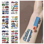 Набір тимчасових тату "Транспорт №1" transport-tattoo-1-10, 10 штук, розмір 12 х 7 см. Зображення №7 Набір тимчасових тату "Транспорт №1" transport-tattoo-1-10, 10 штук, розмір 12 х 7 см. Зображення №7