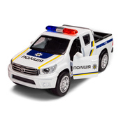 Детская автомодель Toyota Hilux Police TechnoDrive KM250426 масштаб 1:32. Изображение №9 Детская автомодель Toyota Hilux Police TechnoDrive KM250426 масштаб 1:32. Изображение №9