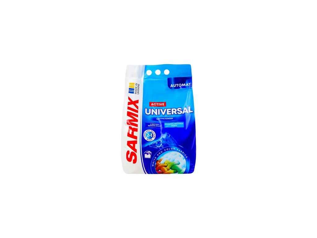 Пральний порошок 6кг Active Universal ТМ SARMIX Пральний порошок 6кг Active Universal ТМ SARMIX