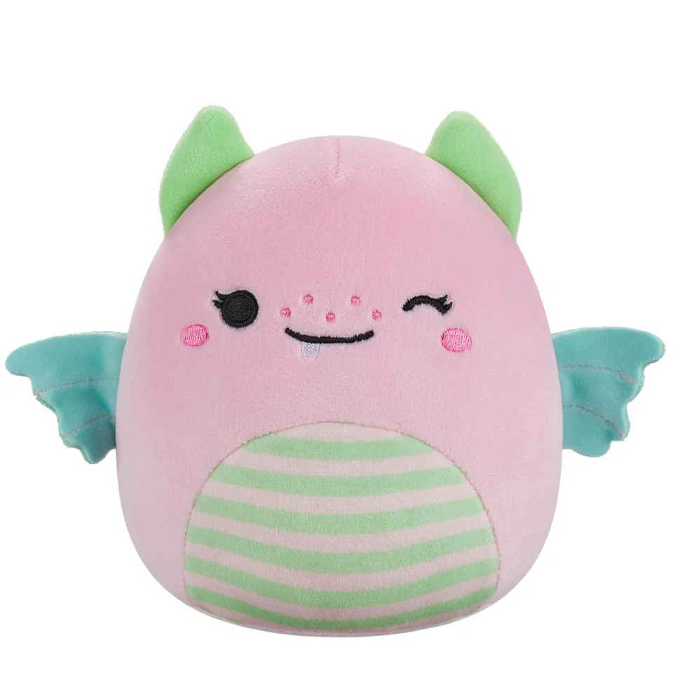 Детская мягкая игрушка Розовый динозавр Squishmallows SQER01180, 13 см Детская мягкая игрушка Розовый динозавр Squishmallows SQER01180, 13 см