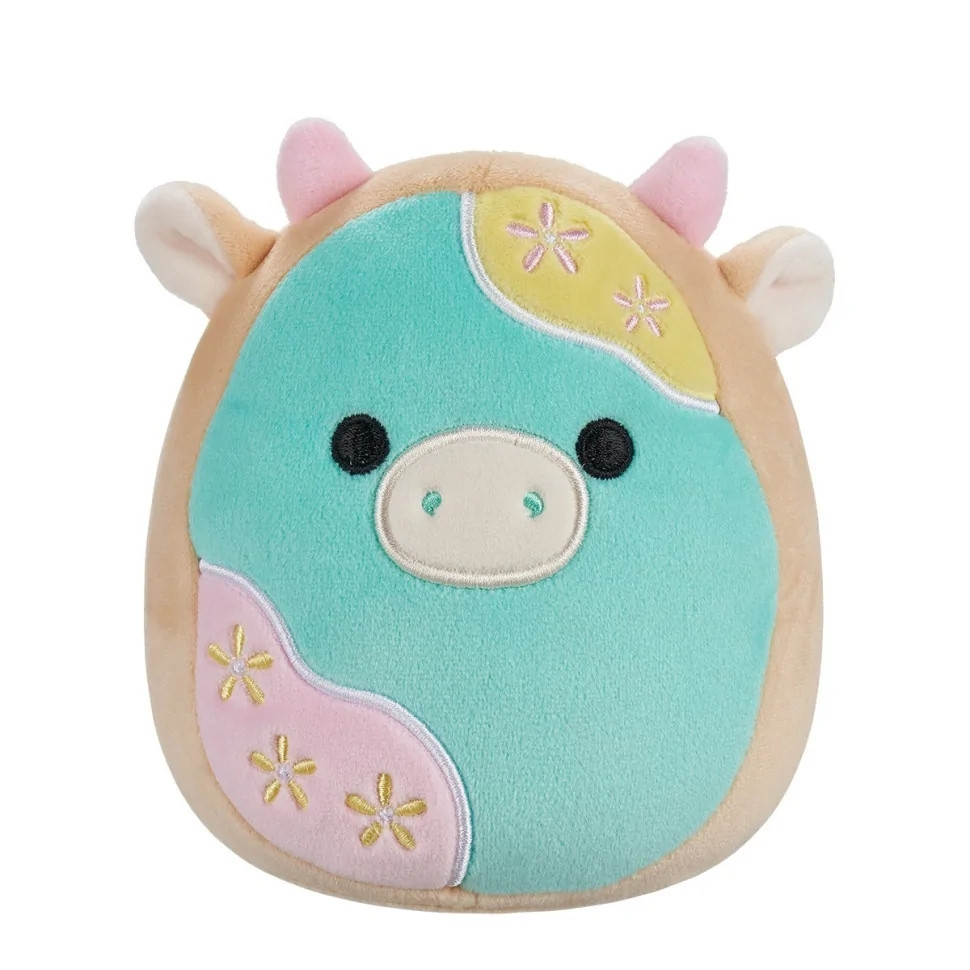 Дитяча м'яка іграшка Пастельна корівка Squishmallows SQER01183, 13 см Дитяча м'яка іграшка Пастельна корівка Squishmallows SQER01183, 13 см