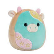 Дитяча м'яка іграшка Пастельна корівка Squishmallows SQER01183, 13 см. Зображення №2 Дитяча м'яка іграшка Пастельна корівка Squishmallows SQER01183, 13 см. Зображення №2