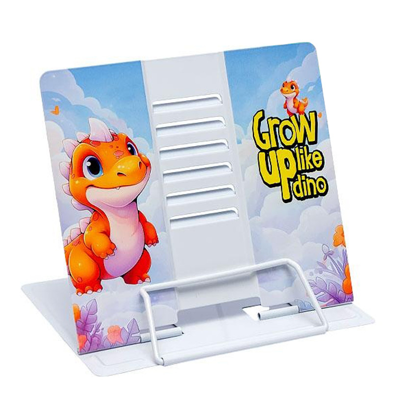 Подставка для книг "Grow up like dino" LTS-8226-1 металлическая Подставка для книг "Grow up like dino" LTS-8226-1 металлическая