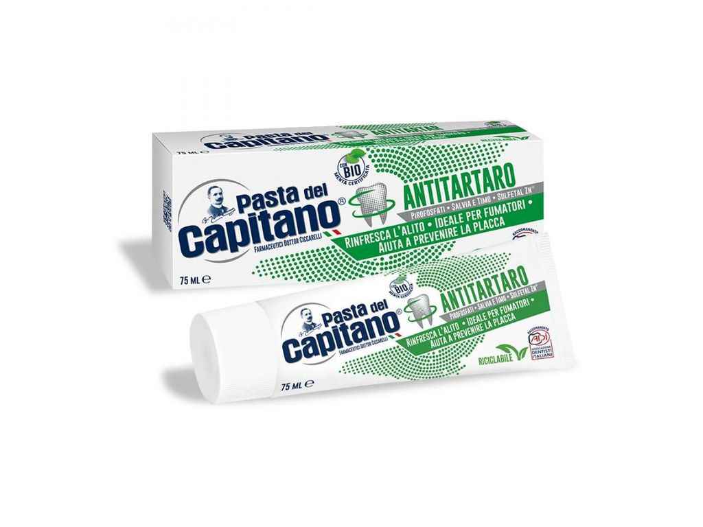 Зубна паста Carbone 75мл ТМ Pasta Del Capitano Зубна паста Carbone 75мл ТМ Pasta Del Capitano