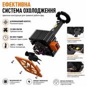Лампа LED D3S-D30 110W 10000Lm 3570-chip DC12V 6000K IP68 NEW. Зображення №2