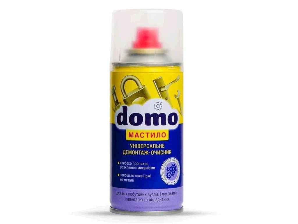 Універсальне проникне мастило 150мл DOMO (аерозольний балон 210мл) ТМ XADO Універсальне проникне мастило 150мл DOMO (аерозольний балон 210мл) ТМ XADO