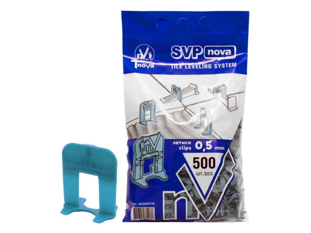 Основа 0,5мм 500шт СВП Зажим SVP ТМ T-Nova Основа 0,5мм 500шт СВП Зажим SVP ТМ T-Nova