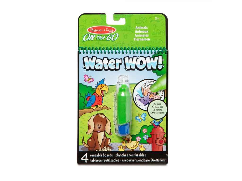 Розмальовка водна Melissa Doug з ручкою «Тварини» Water WOW SM93200/6074878 ТМ SPIN MASTER Розмальовка водна Melissa Doug з ручкою «Тварини» Water WOW SM93200/6074878 ТМ SPIN MASTER