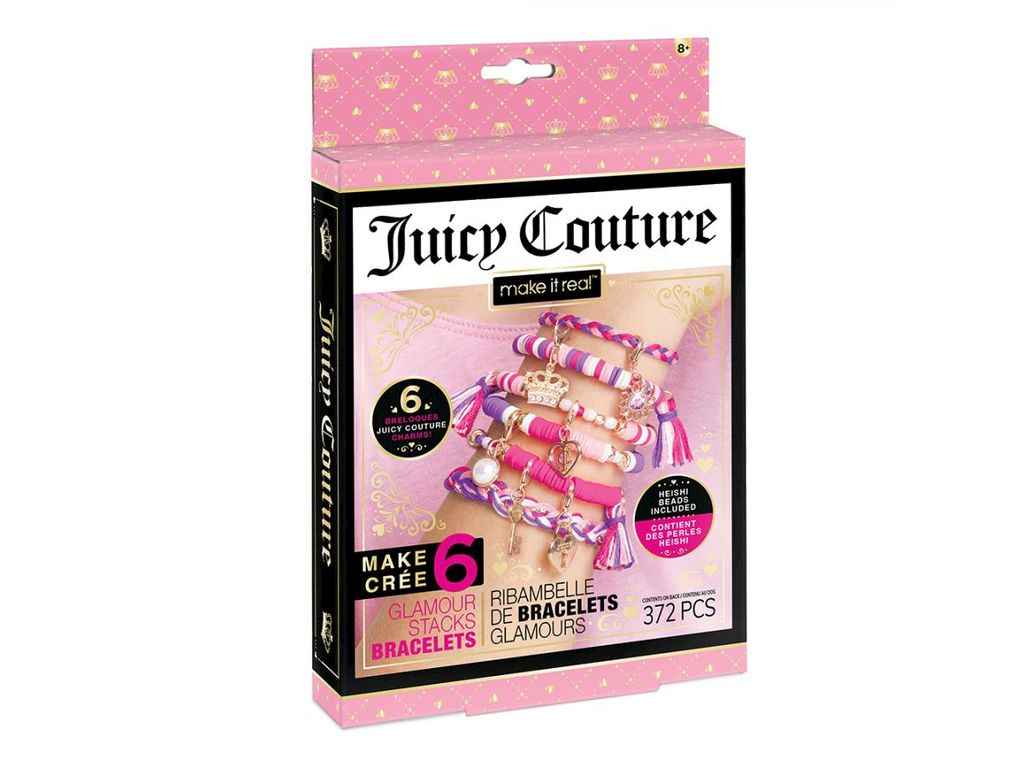 Набор для творчества Juicy Couture создание шарм-браслетов «Гламурные браслеты» MR4438 ТМ MAKE IT REAL Набор для творчества Juicy Couture создание шарм-браслетов «Гламурные браслеты» MR4438 ТМ MAKE IT REAL